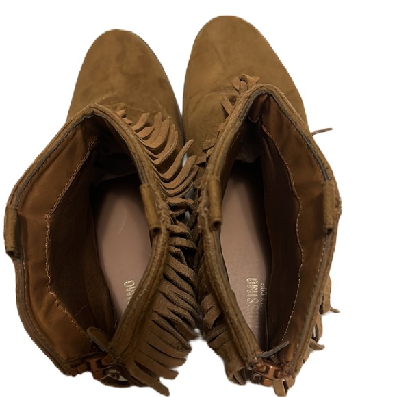 Women’s MOSSIMO SUPPLY CO. Indian Style, Zip Up Back, Ankle Boots, Ginger, 7.5 - Picture 4 of 6